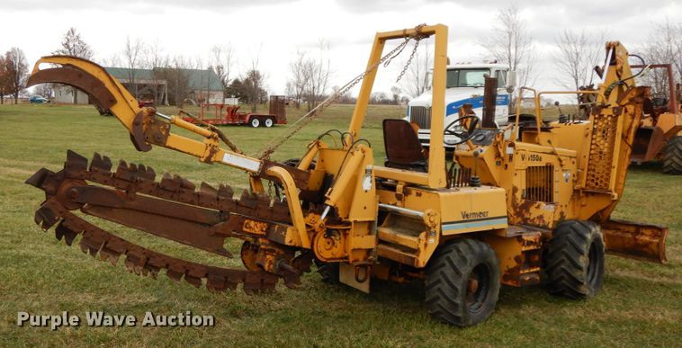 image for item FG9682 1996 Vermeer V4150A  trencher