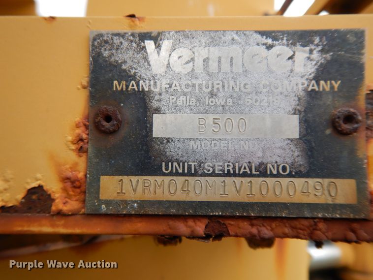 image for item FG9682 1996 Vermeer V4150A  trencher