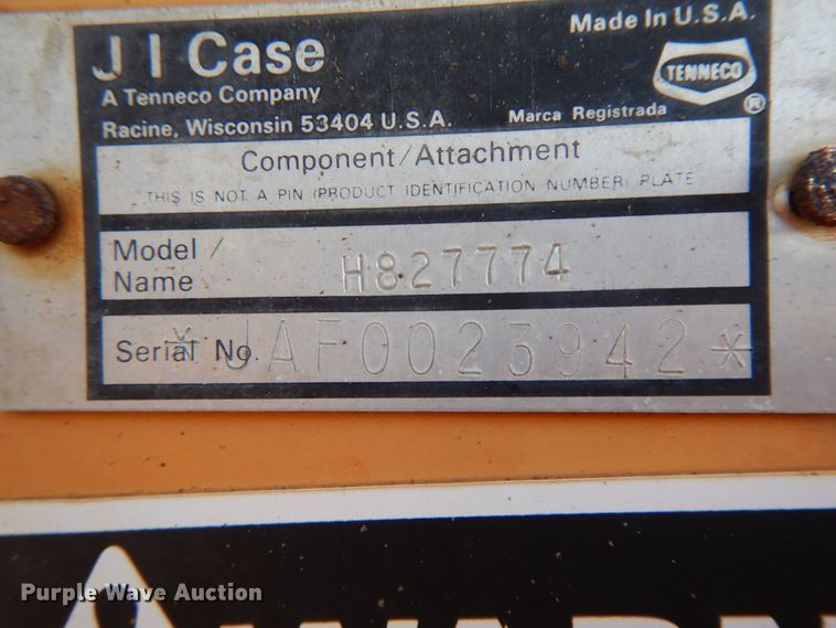 image for item FG9699 1989 Case 360G  trencher