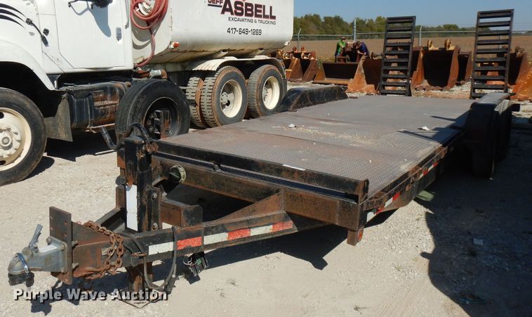 image for item FR9220 2015 Trailerman equipment trailer