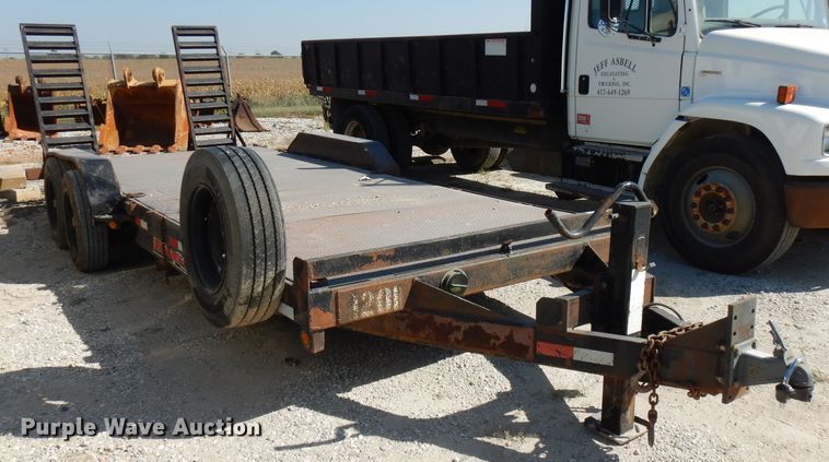 image for item FR9220 2015 Trailerman equipment trailer