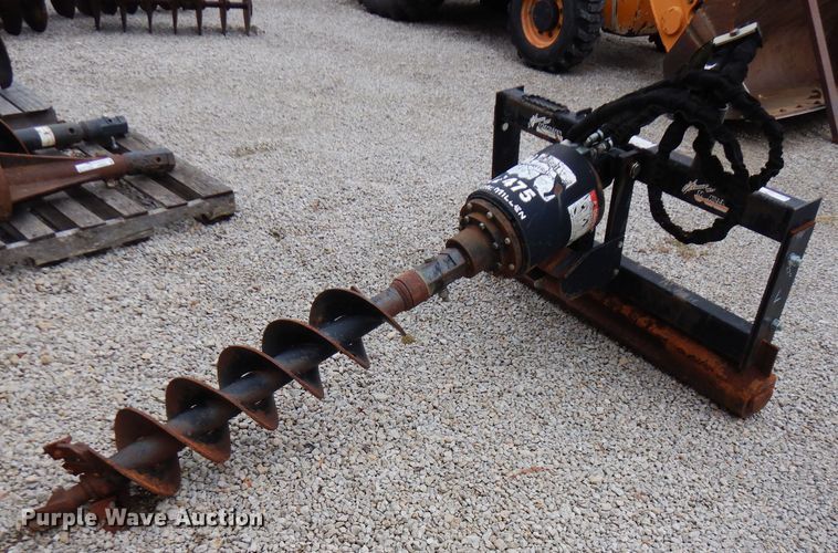 image for item FW9832 Mcmillen X2475H2 skid steer auger