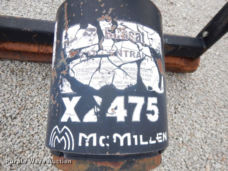 image for item FW9832 Mcmillen X2475H2 skid steer auger