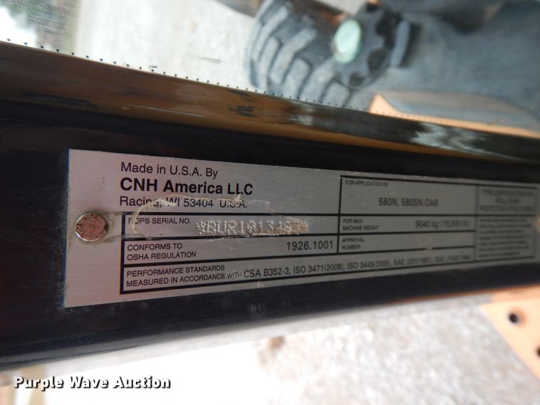 image for item FW9836 2013 Case 580 Super N  backhoe