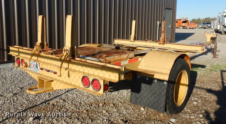 image for item FW9876 1988 Butler pole trailer