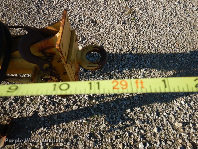 image for item FW9876 1988 Butler pole trailer