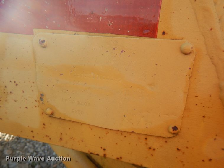 image for item FW9876 1988 Butler pole trailer