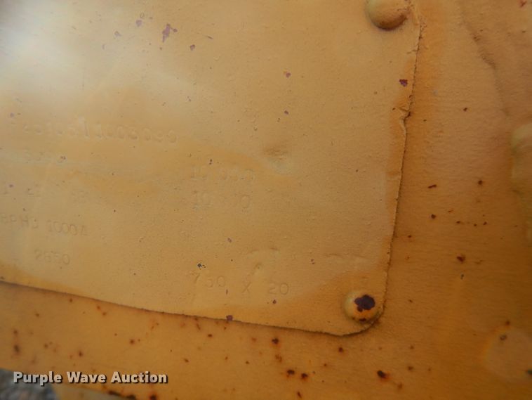 image for item FW9876 1988 Butler pole trailer