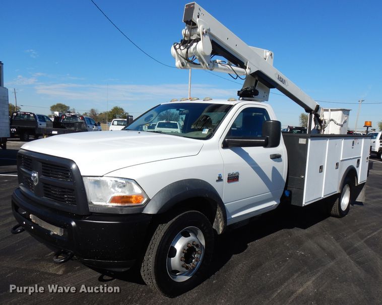 image for item FW9878 2012 Dodge Ram 5500  bucket truck