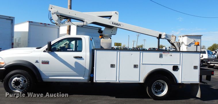 image for item FW9878 2012 Dodge Ram 5500  bucket truck