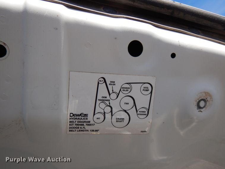 image for item FW9878 2012 Dodge Ram 5500  bucket truck
