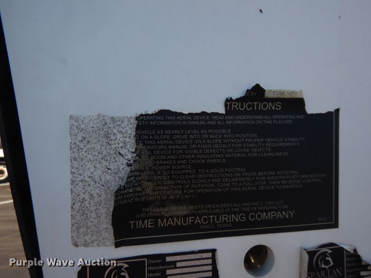 image for item FW9878 2012 Dodge Ram 5500  bucket truck