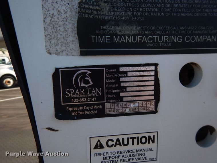 image for item FW9878 2012 Dodge Ram 5500  bucket truck