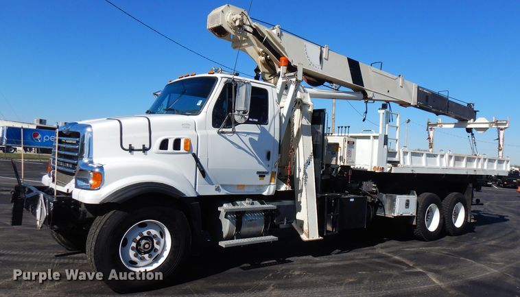 image for item FW9879 2009 Sterling L-Line  crane truck