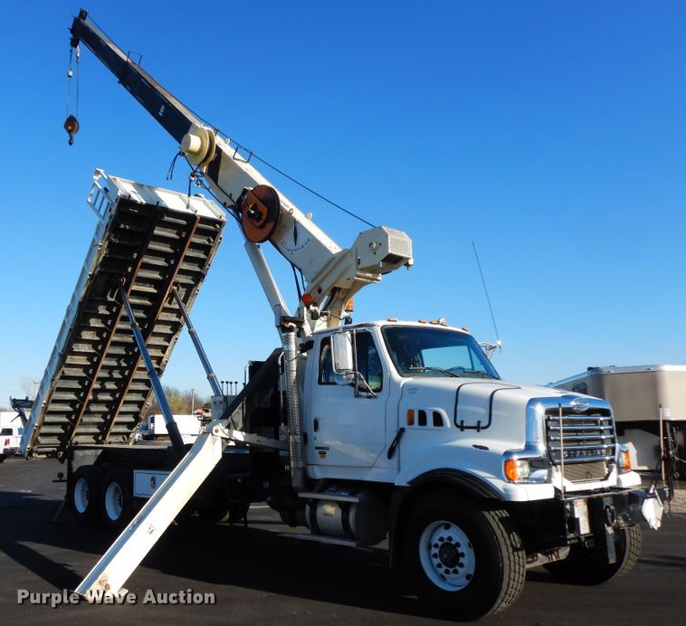 image for item FW9879 2009 Sterling L-Line  crane truck