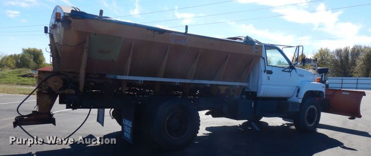 image for item FW9881 1992 GMC TopKick  spreader truck