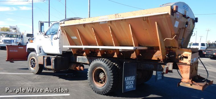 image for item FW9881 1992 GMC TopKick  spreader truck