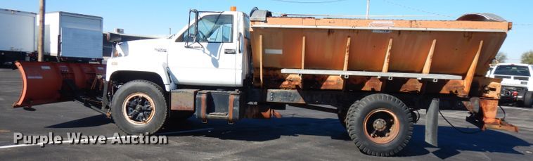 image for item FW9881 1992 GMC TopKick  spreader truck