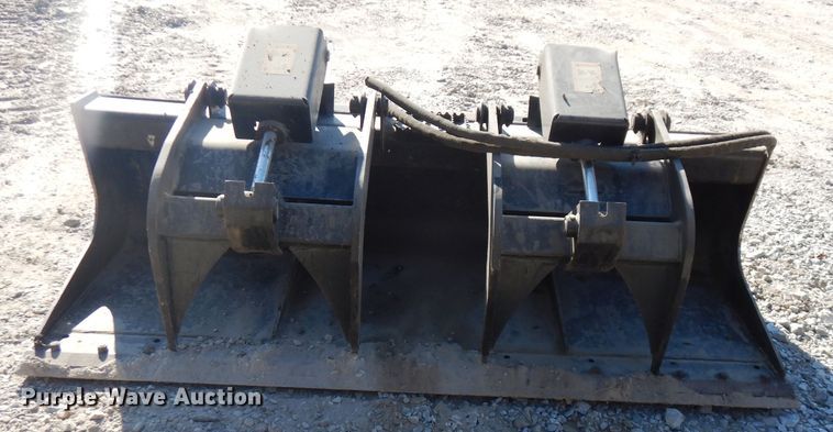 image for item FW9895 Caterpillar 65SS1G0 skid steer grapple bucket