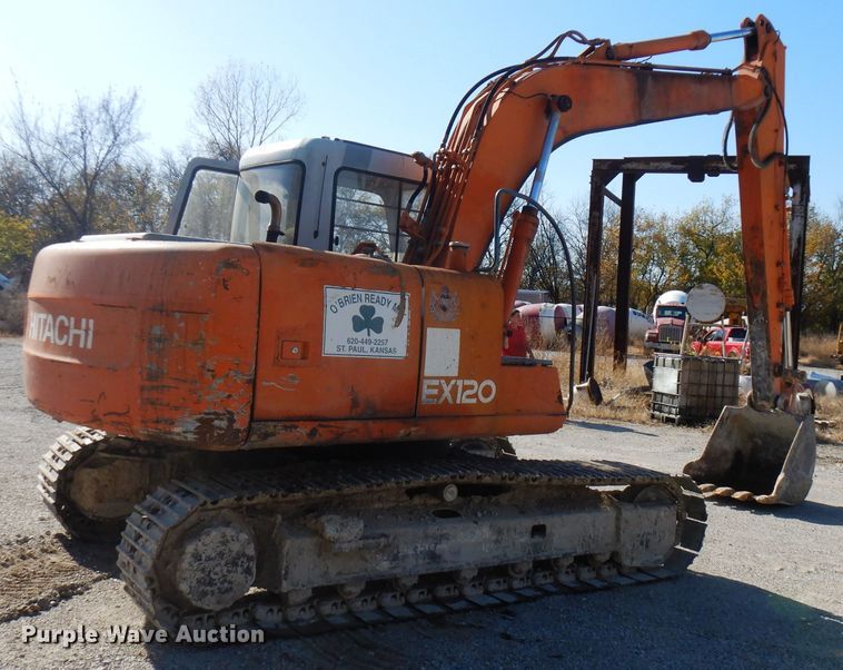 image for item FW9905 1994 Hitachi EX120  excavator
