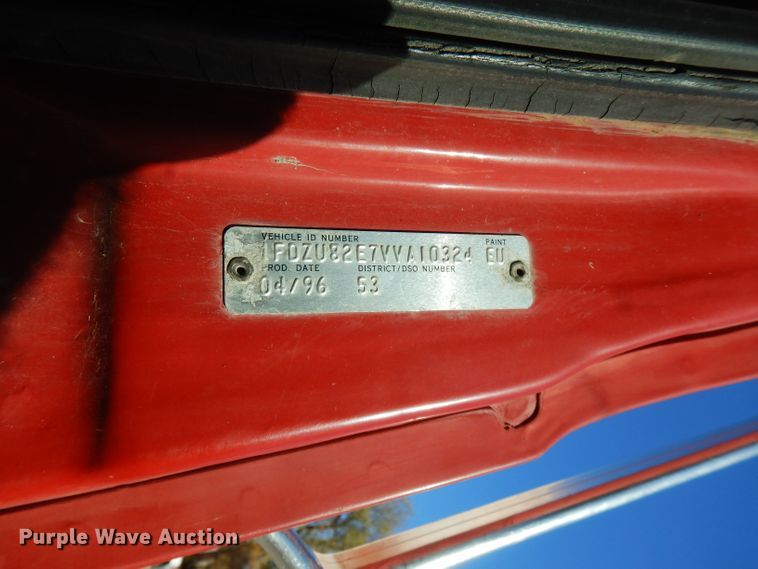 image for item FW9906 1997 Ford LT8000  ready mix truck