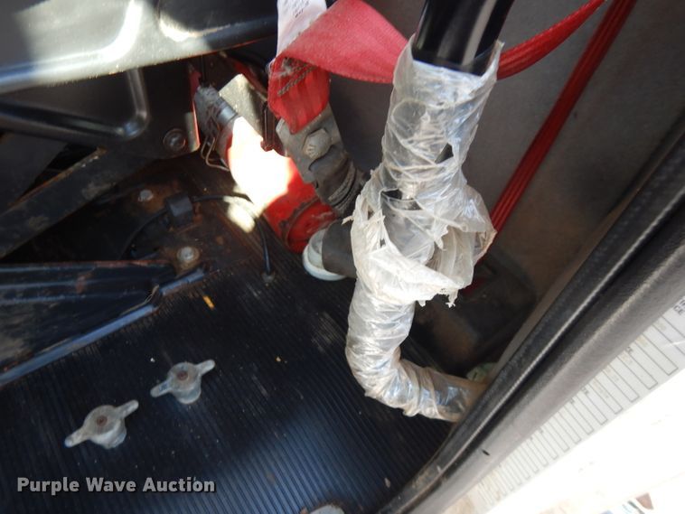 image for item FW9908 2011 Peterbilt 337  flatbed truck with crane