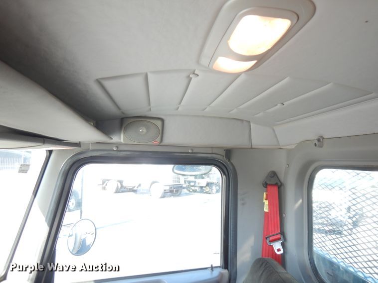 image for item FW9908 2011 Peterbilt 337  flatbed truck with crane