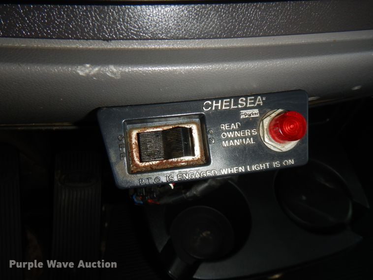 image for item FW9908 2011 Peterbilt 337  flatbed truck with crane