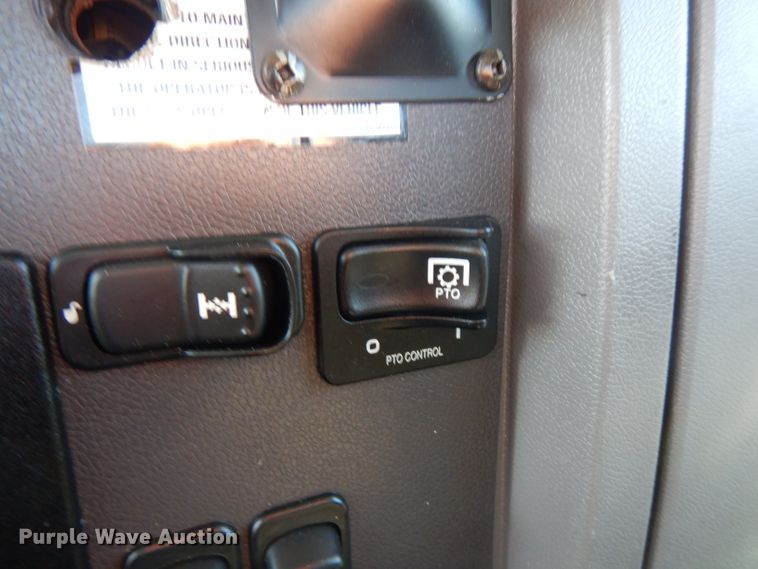 image for item FW9908 2011 Peterbilt 337  flatbed truck with crane