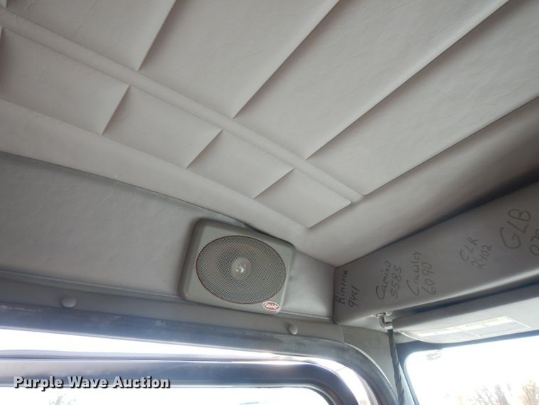 image for item FW9908 2011 Peterbilt 337  flatbed truck with crane