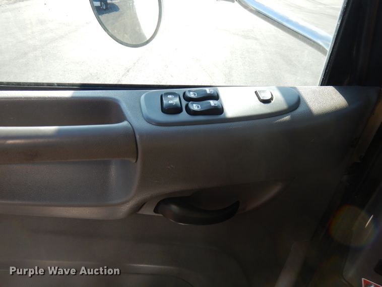 image for item FW9908 2011 Peterbilt 337  flatbed truck with crane