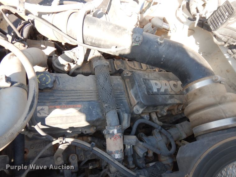 image for item FW9908 2011 Peterbilt 337  flatbed truck with crane