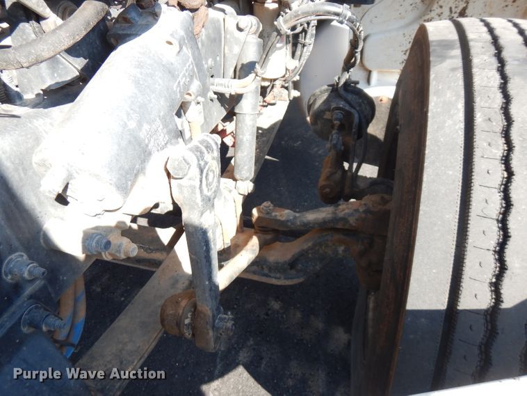 image for item FW9908 2011 Peterbilt 337  flatbed truck with crane