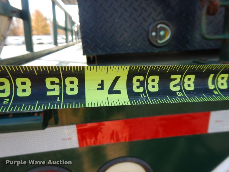 image for item FW9908 2011 Peterbilt 337  flatbed truck with crane