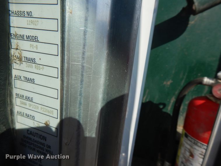 image for item FW9908 2011 Peterbilt 337  flatbed truck with crane