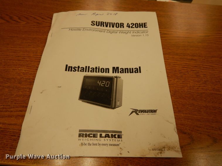 image for item GQ9886 B Tek scale