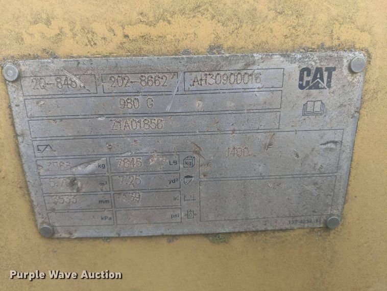 image for item H1804 133"W loader bucket