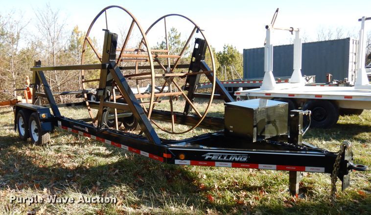 image for item HD9163 2019 Felling reel trailer
