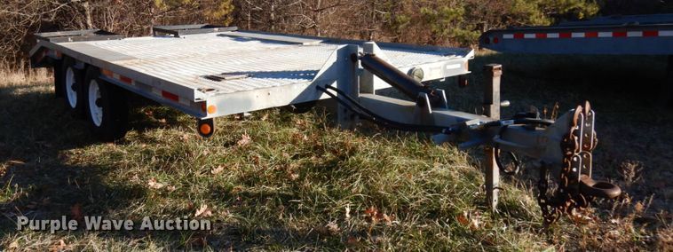 image for item HD9165 1992 Allegheny tilt deck equipment trailer