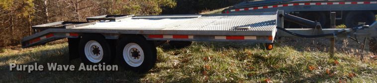 image for item HD9165 1992 Allegheny tilt deck equipment trailer