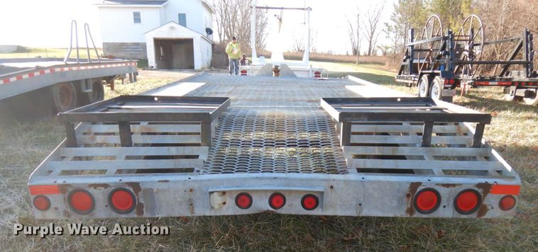 image for item HD9165 1992 Allegheny tilt deck equipment trailer