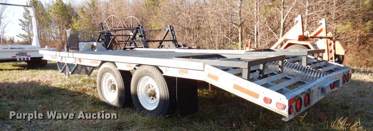 image for item HD9165 1992 Allegheny tilt deck equipment trailer