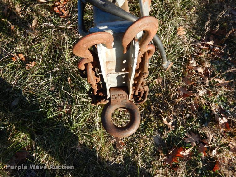 image for item HD9165 1992 Allegheny tilt deck equipment trailer