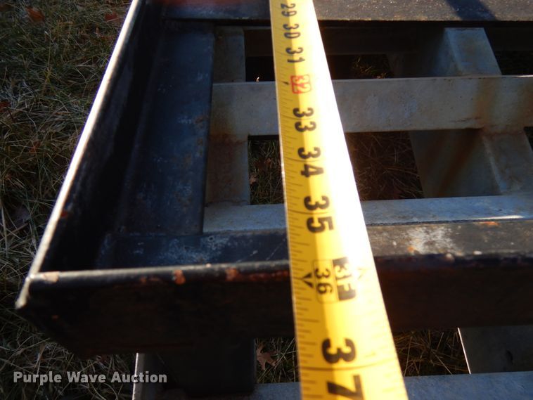 image for item HD9165 1992 Allegheny tilt deck equipment trailer