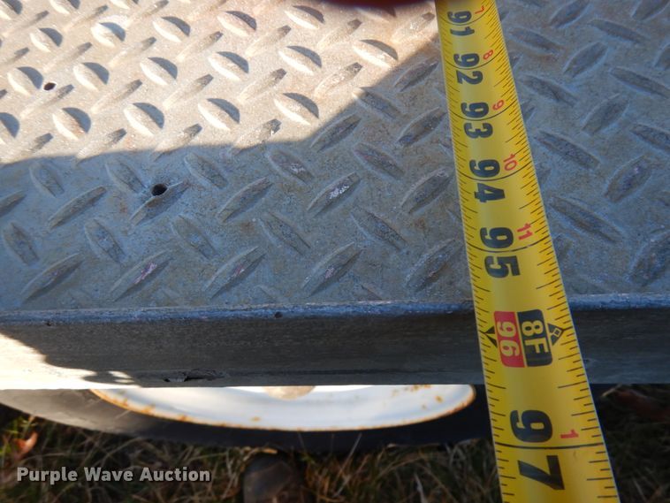 image for item HD9165 1992 Allegheny tilt deck equipment trailer