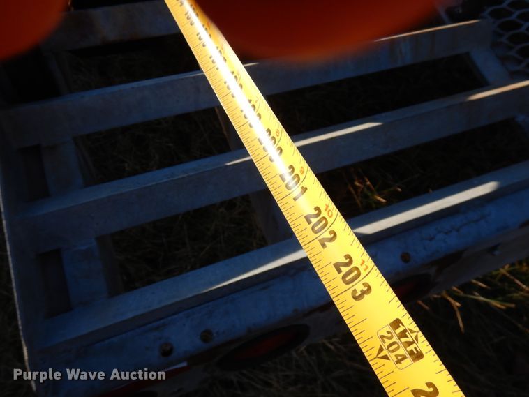 image for item HD9165 1992 Allegheny tilt deck equipment trailer