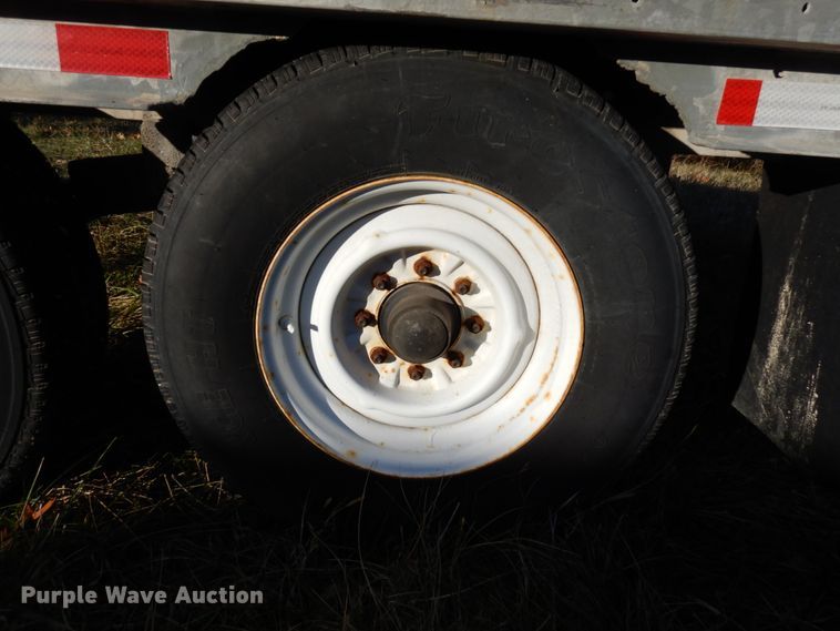 image for item HD9165 1992 Allegheny tilt deck equipment trailer