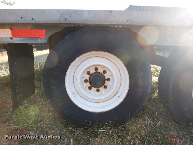 image for item HD9165 1992 Allegheny tilt deck equipment trailer