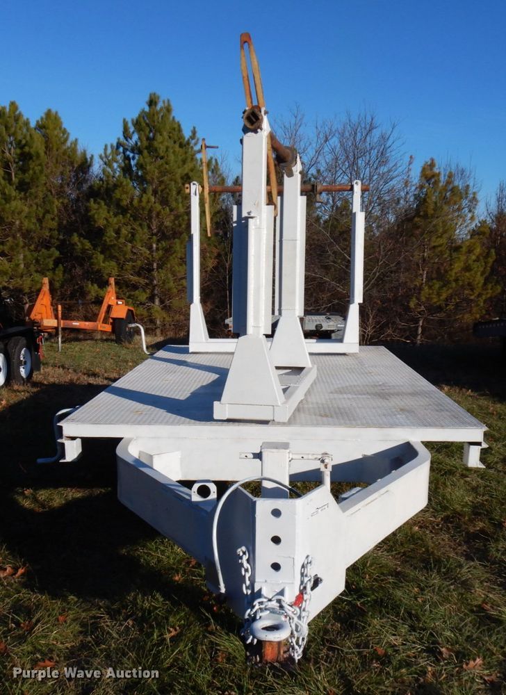 image for item HD9166 1998 Kiefer Built Turret reel trailer