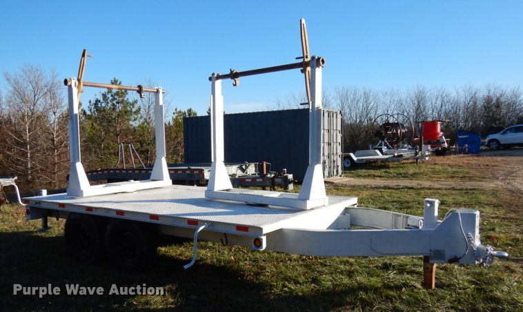 image for item HD9166 1998 Kiefer Built Turret reel trailer